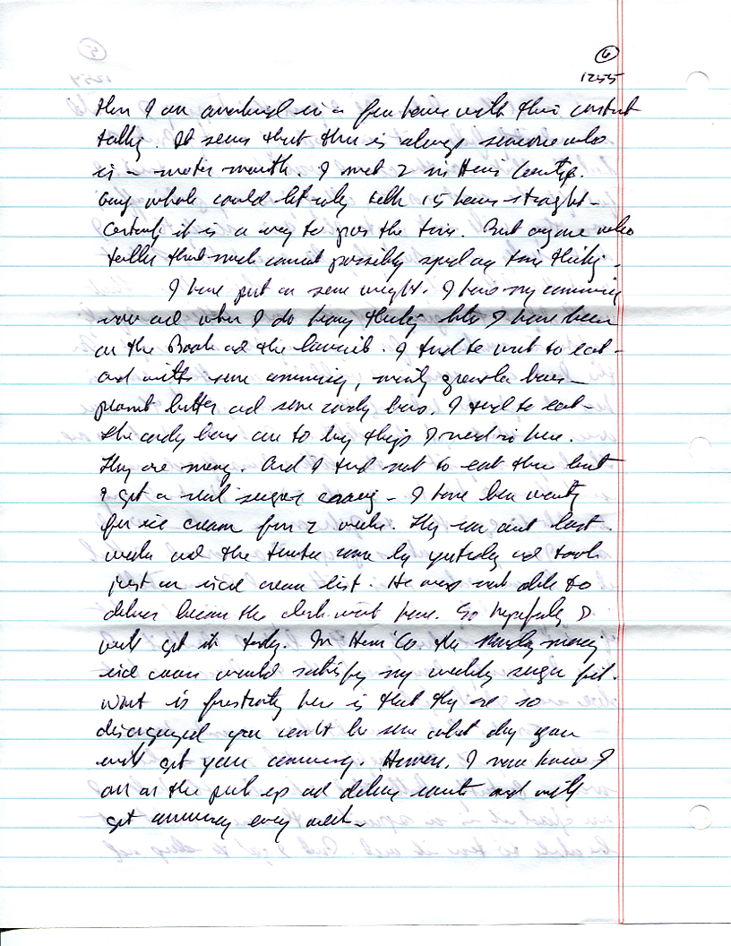 Dr John WorldPeace 2008 Prison Journal